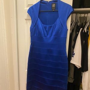 Gorgeous blue cocktail dress! Worn only twice.